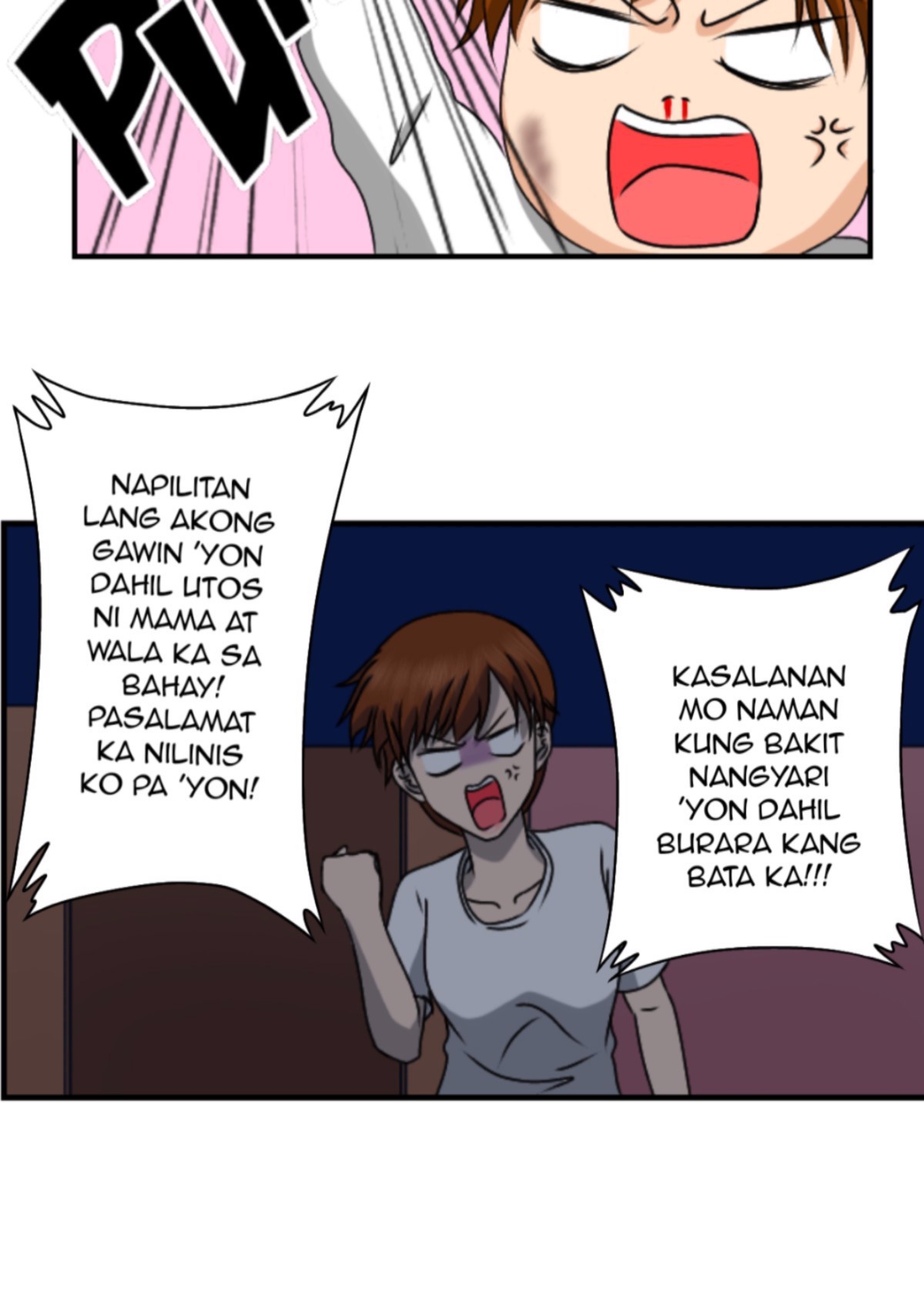 My family | How can I win her heart? | WebKom Pinoy Komiks