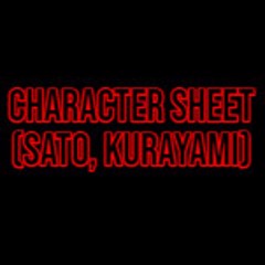 CHARACTER SHEET (SATO, KURAYAMI)