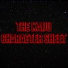 THE KAIJU (CHARACTER SHEET)